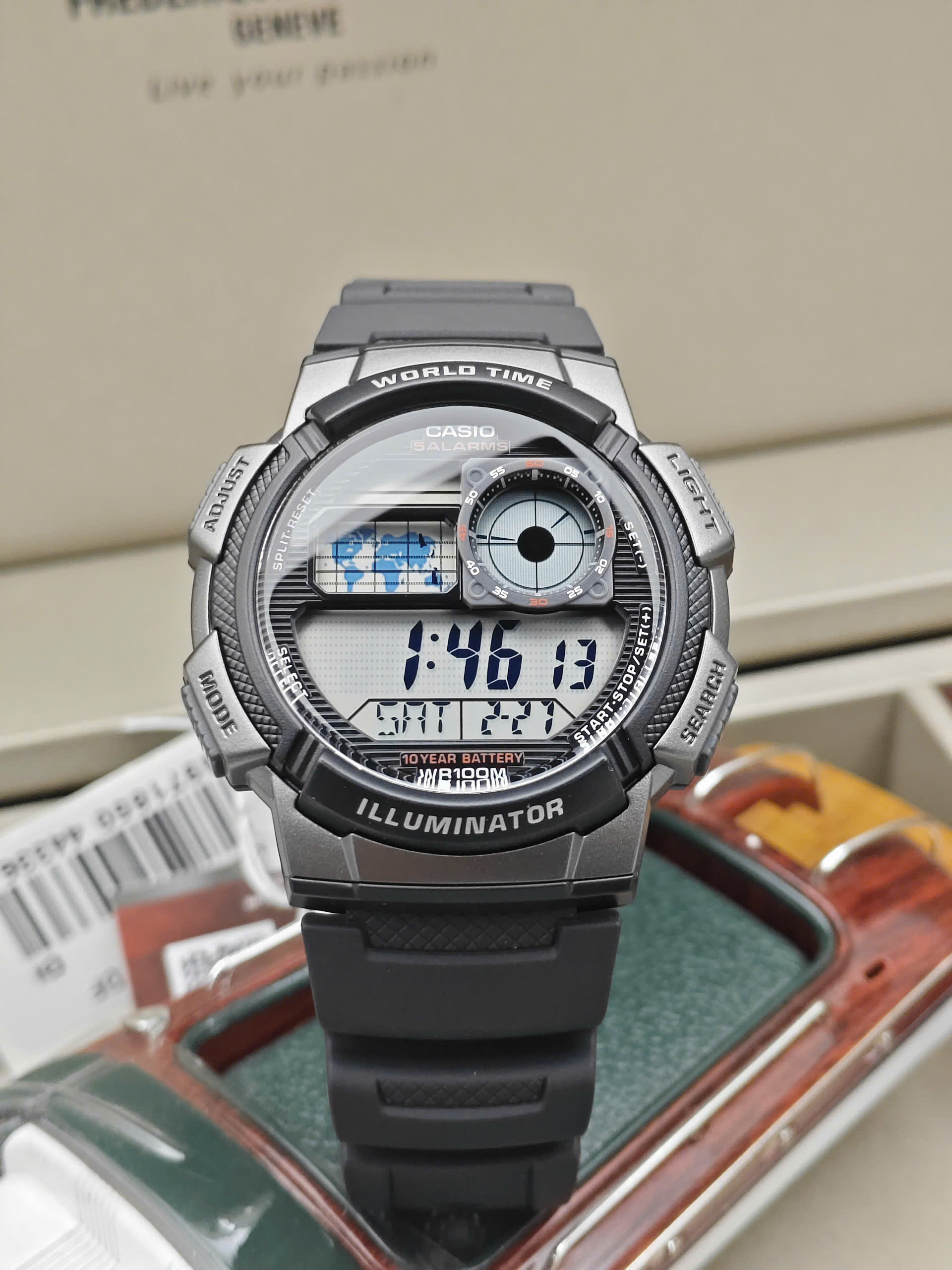 Đồng hồ Casio - AE-1000W-1BVDF - Ảnh 7