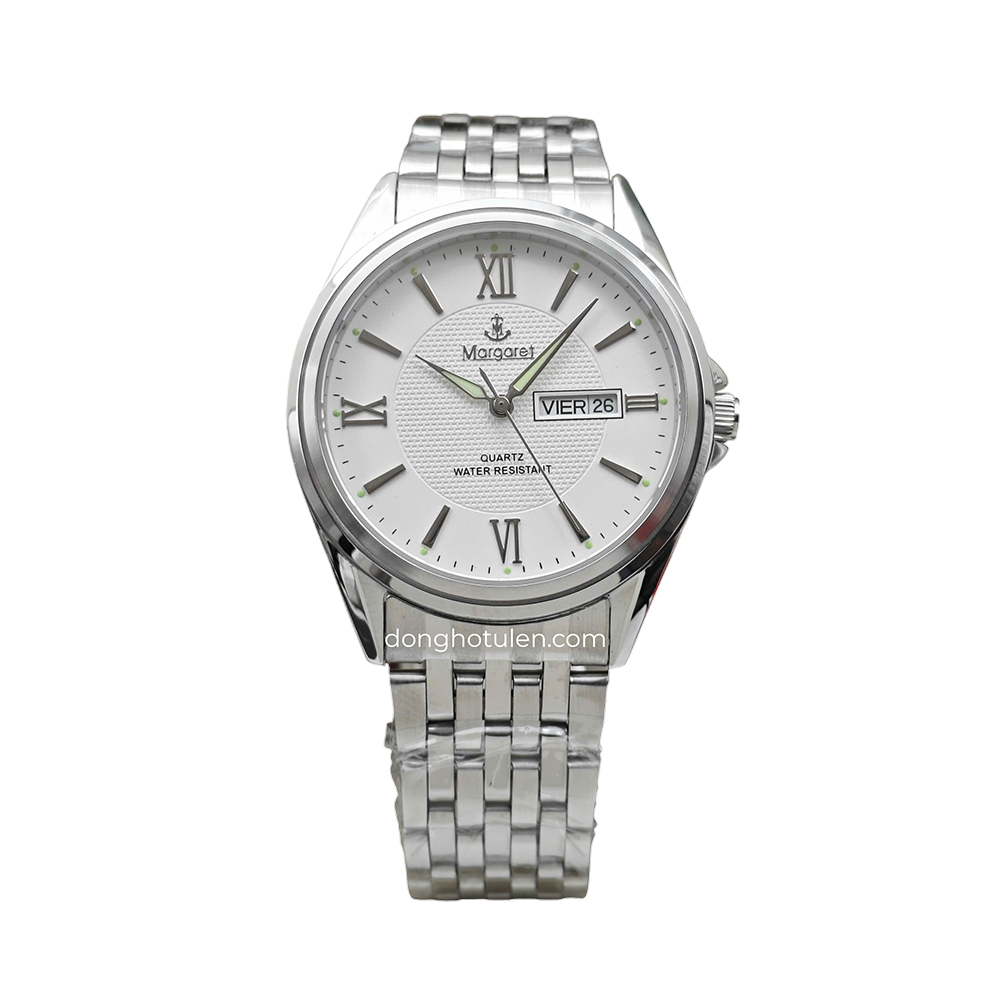 Margaret MT658 WSS - Đồng hồ nam Margaret kính sapphire Lịch đôi