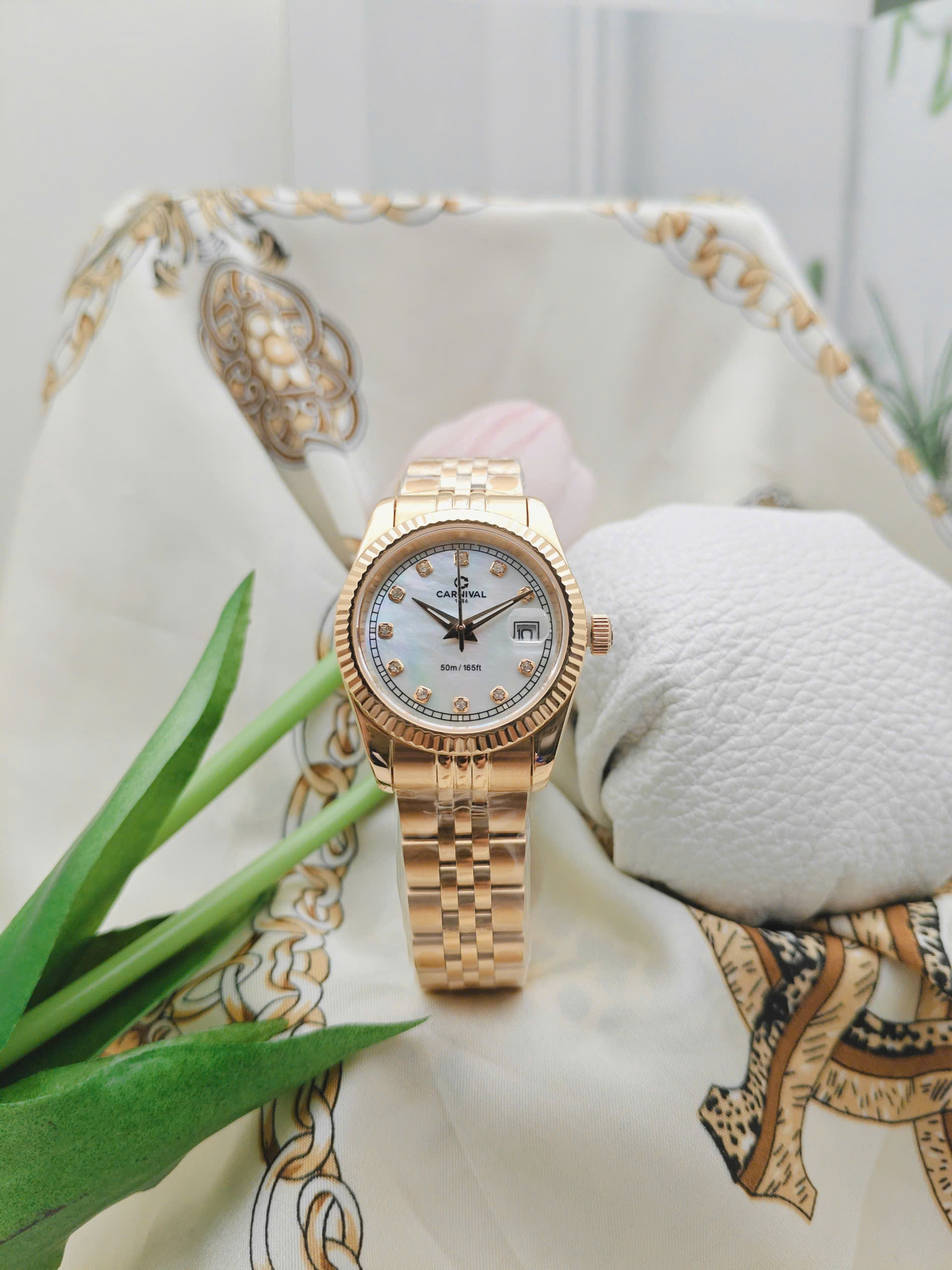 Đồng hồ nữ CARNIVAL 8131L-VH-TK - Ảnh 3